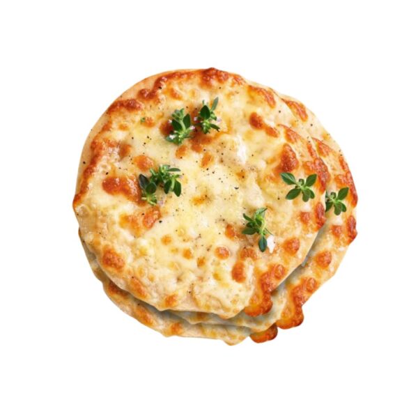 Freshly baked Butter Naan from City Kebab & Cafe served hot and brushed with melted butter