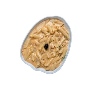 City Kebab Special Baked Pasta with creamy sauce and melted cheese