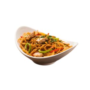 Mixed Chowmein at City Kebab and Cafe - Stir-fried noodles with vegetables, chicken, beef, and prawns