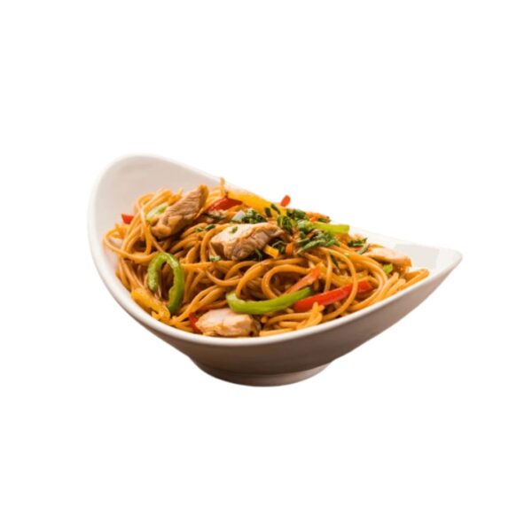 Mixed Chowmein at City Kebab and Cafe - Stir-fried noodles with vegetables, chicken, beef, and prawns