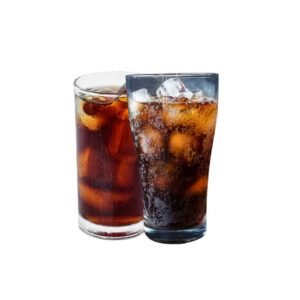 Soft Drink Glass with refreshing beverage at City Kebab and Cafe – perfect for any meal or occasion
